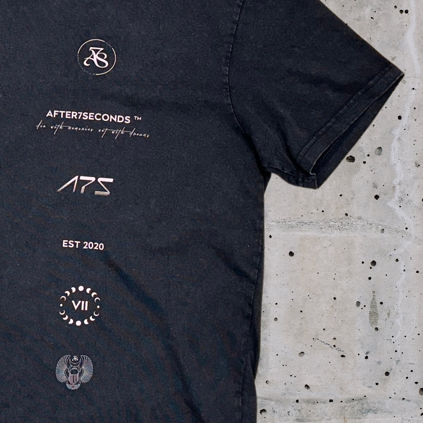 The Iconic Black Acid Oversized T-Shirt