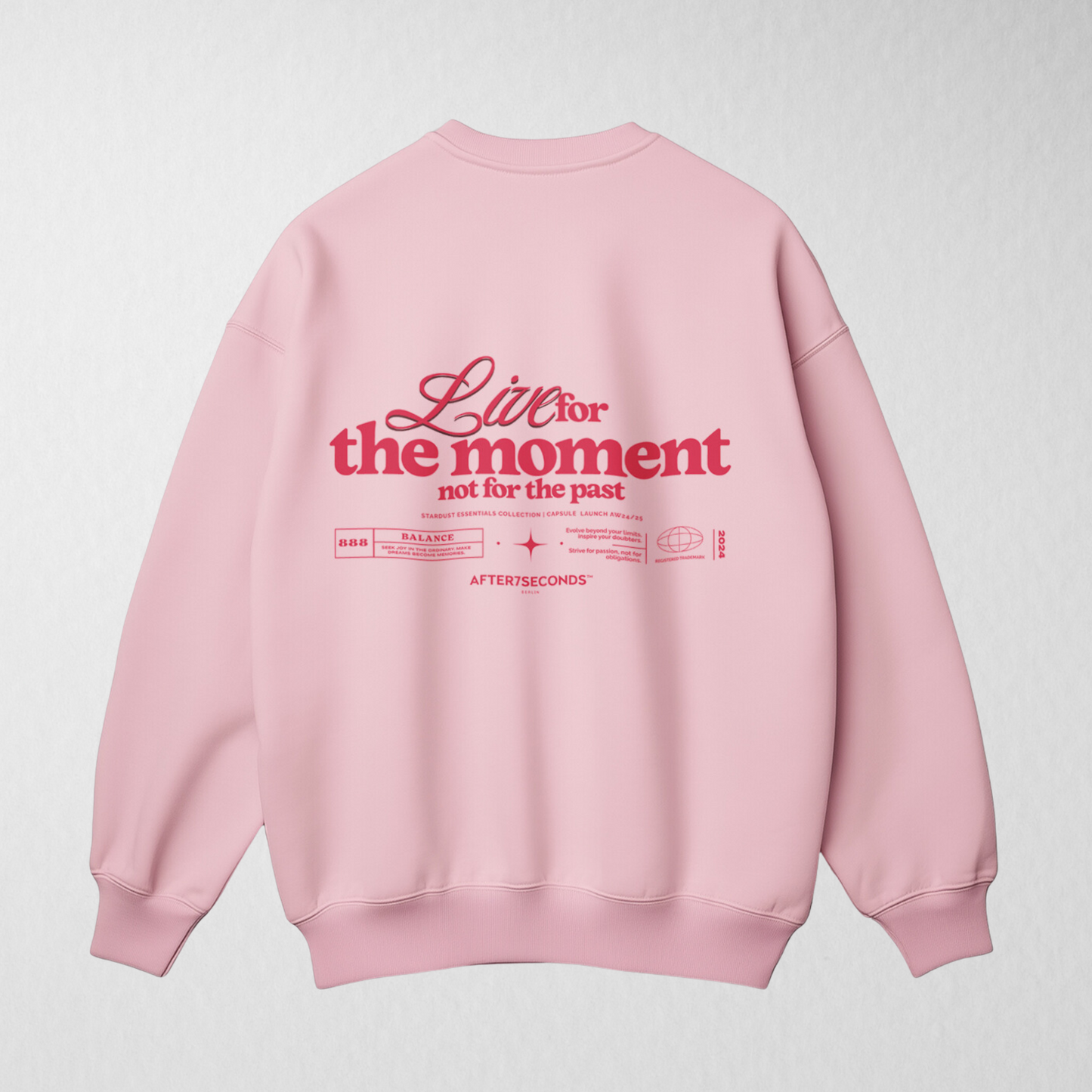 Statement Sweater Live for the moment