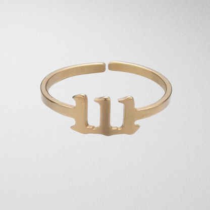Engelzahlen Ring